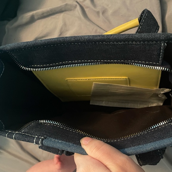 The tote bag! NWOT! Denim - Picture 2 of 5